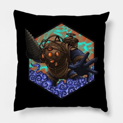 Bioshock Throw Pillow Official Bioshock Merch