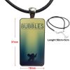 Bioshock 3 Infinite Cell Glass Cabochon Jewelry Steel Color With Long Pendant Choker Rectangle Necklace For 5 - Bioshock Merch