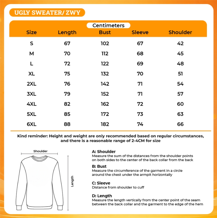 3D UGLY SWEATER - Bioshock Merch